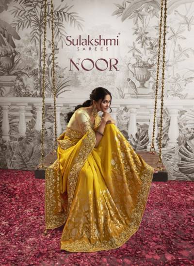 NOOR BY SULAKSHMI EMBROIDERY SAREE MANUFACTURER IN IINDIA